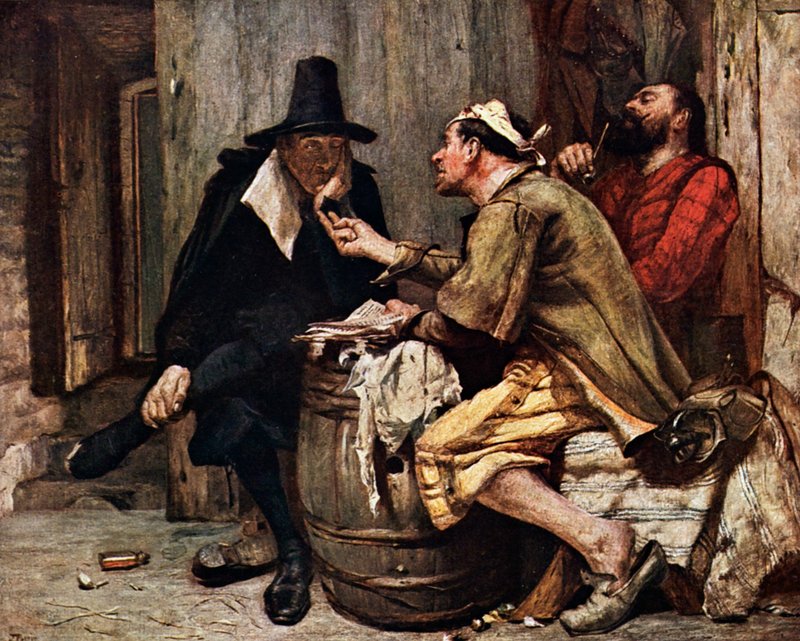 I santi di Cromwell da John (after) Pettie