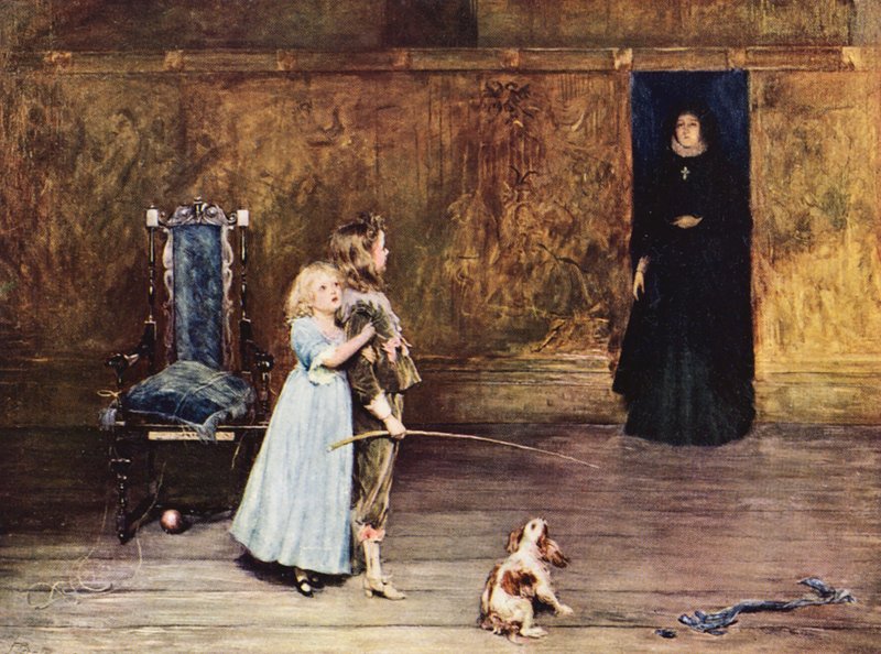 Scena da Peveril del Picco da John (after) Pettie