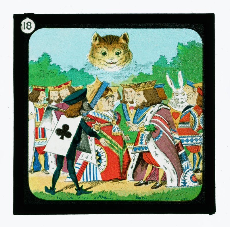 Alice nel Paese delle Meraviglie, Diapositive Colorate (diapositiva) da John (after) Tenniel