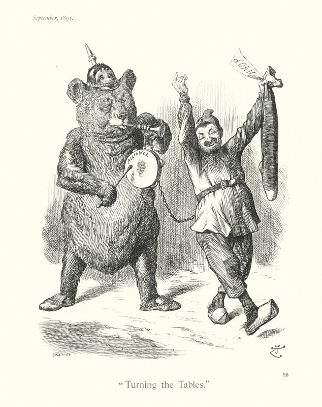 Cartone animato di Sir John Tenniel: "Ribaltare le sorti" da John (after) Tenniel