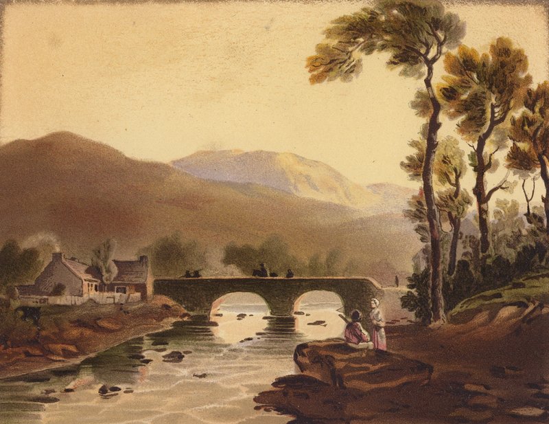 Ponte di Beddgelert da John (after) Varley
