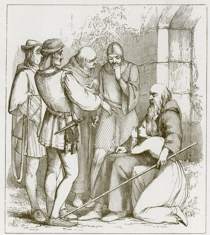 La figlia del mendicante cieco di Bednall Green da John Absolon