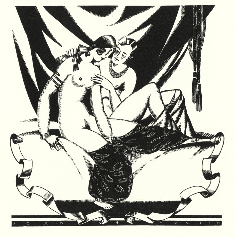 Illustrazione per Don Juan di Lord Byron da John Austen