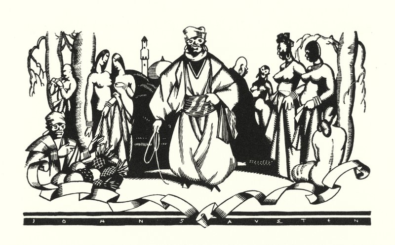 Illustrazione per Don Giovanni di Lord Byron da John Austen