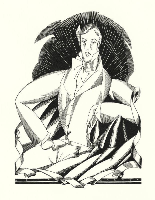 Illustrazione per Don Giovanni di Lord Byron da John Austen