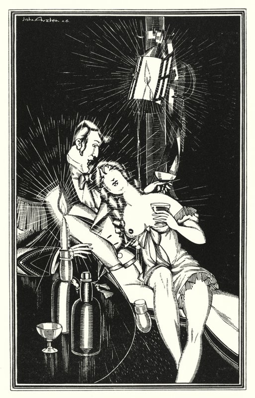 Illustrazione per Don Giovanni di Lord Byron: Ma Juan era proprio "Un Brodo di Ragazzo" da John Austen