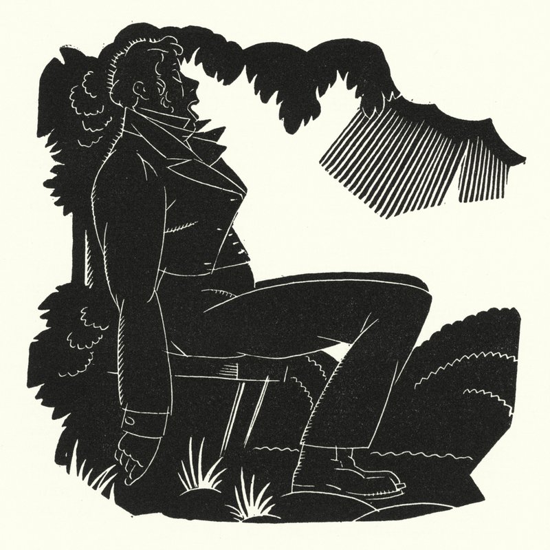 Illustrazione per Madame Bovary di Gustave Flaubert da John Austen