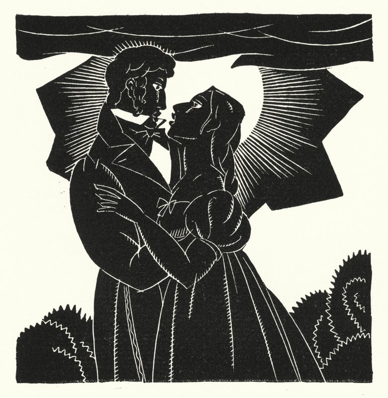 Illustrazione per Madame Bovary di Gustave Flaubert da John Austen