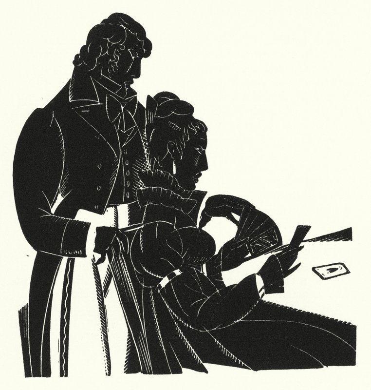 Illustrazione per Madame Bovary di Gustave Flaubert da John Austen