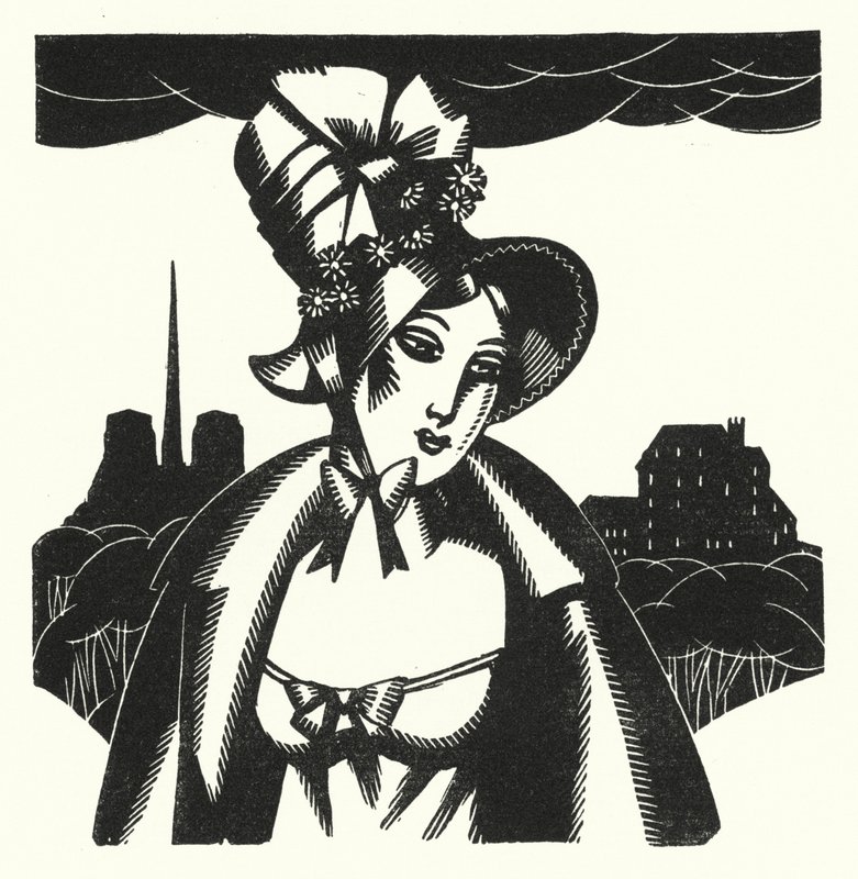 Illustrazione per Madame Bovary di Gustave Flaubert da John Austen