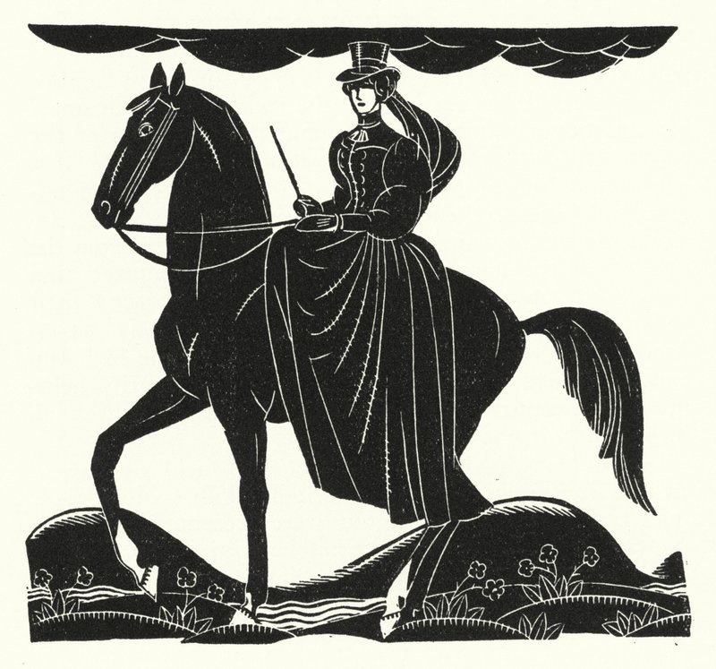 Illustrazione per Madame Bovary di Gustave Flaubert da John Austen