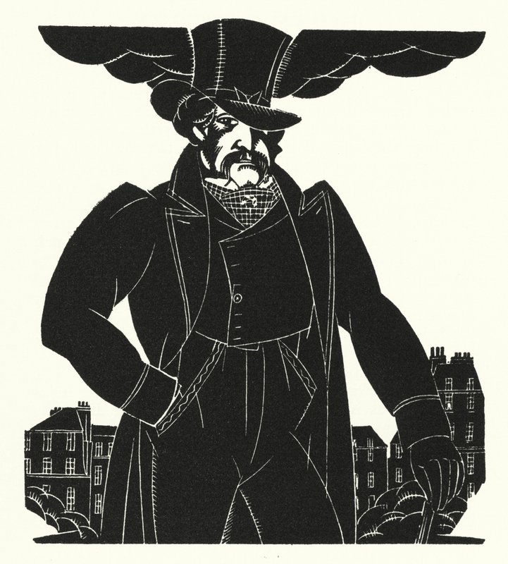 Illustrazione per Madame Bovary di Gustave Flaubert da John Austen