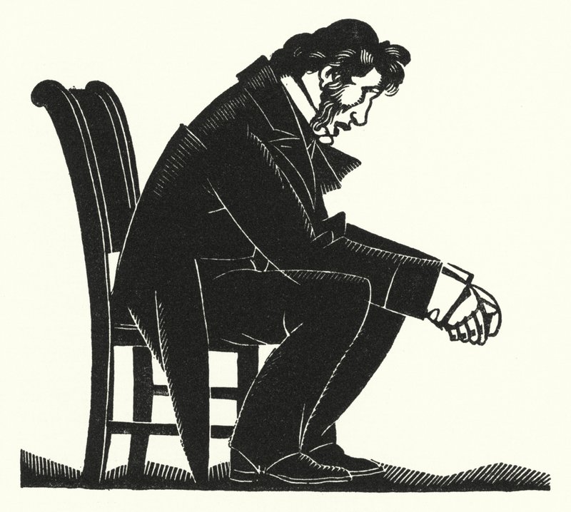 Illustrazione per Madame Bovary di Gustave Flaubert da John Austen