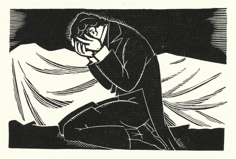 Illustrazione per Madame Bovary di Gustave Flaubert da John Austen