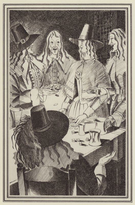 Illustrazione per Moll Flanders di Daniel Defoe da John Austen