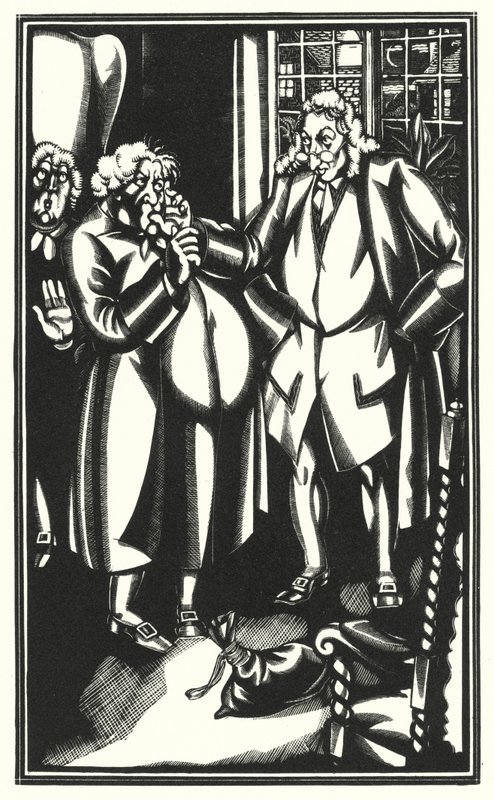 Illustrazione per Tristram Shandy di Laurence Sterne da John Austen