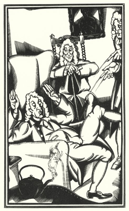 Illustrazione per Tristram Shandy di Laurence Sterne da John Austen