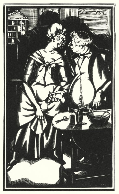 Illustrazione per Tristram Shandy di Laurence Sterne da John Austen