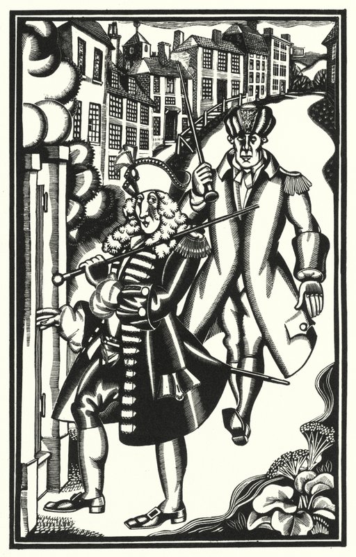 Illustrazione per Tristram Shandy di Laurence Sterne da John Austen