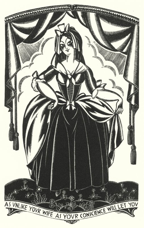 Illustrazione per Tristram Shandy di Laurence Sterne da John Austen