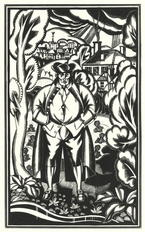 Illustrazione per Tristram Shandy di Laurence Sterne da John Austen