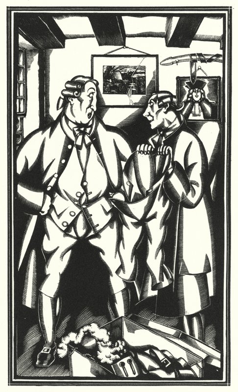 Illustrazione per Tristram Shandy di Laurence Sterne da John Austen