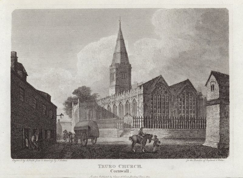Chiesa di Truro, Cornovaglia da John Britton
