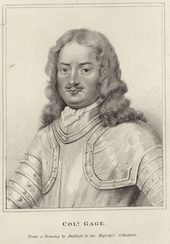 Ritratto di Sir Henry Gage da John Bulfinch