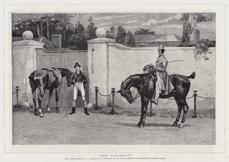 Il Suo Compleanno da John Charles Dollman