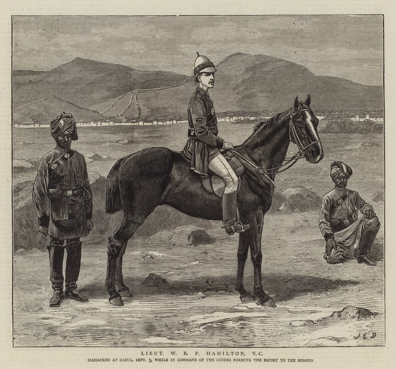 Tenente W R P Hamilton, VC da John Charles Dollman