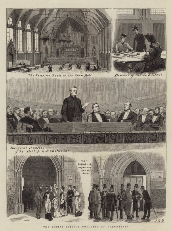 Il Congresso di Scienze Sociali a Manchester da John Charles Dollman