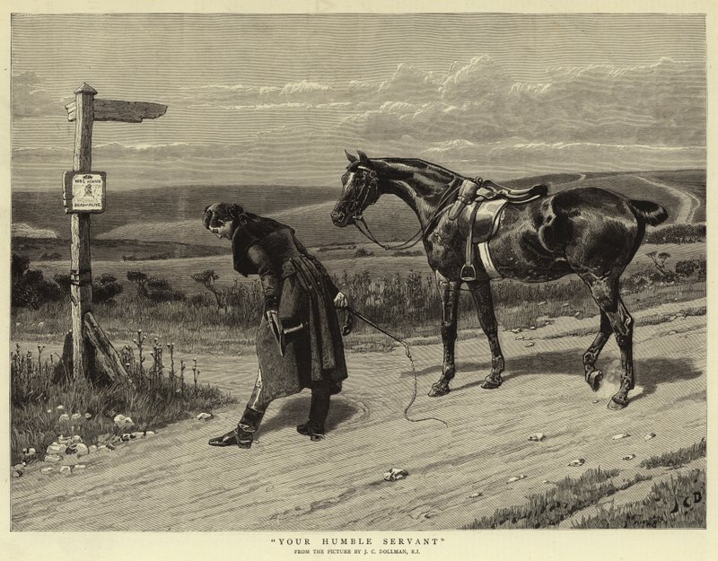 Il vostro umile servitore da John Charles Dollman