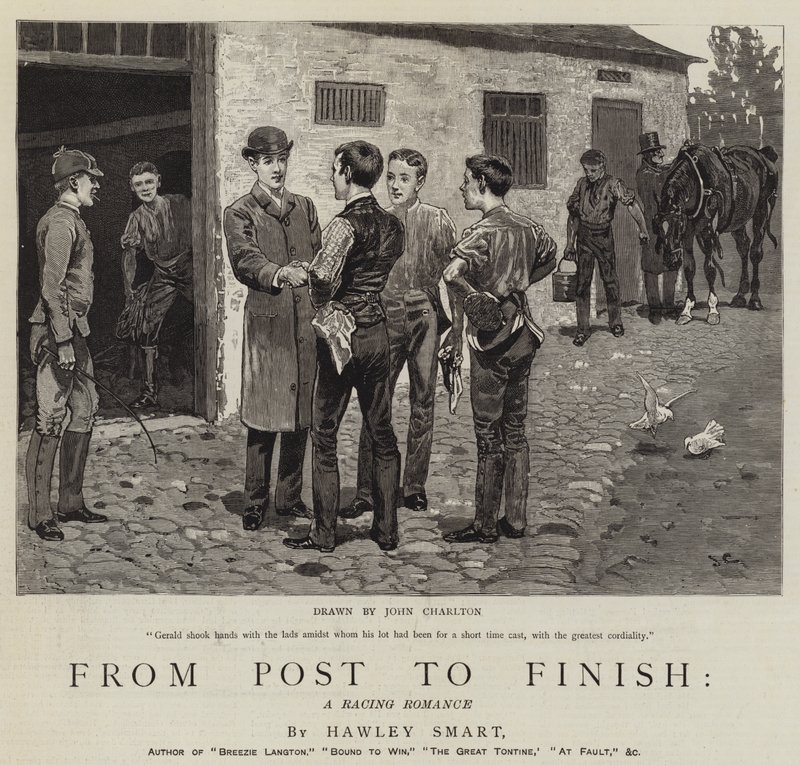 Da Post a Finish, un romanzo di corse da John Charlton