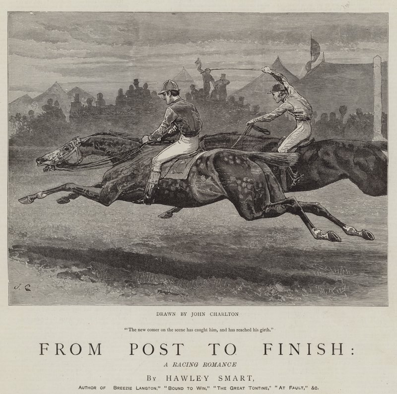 Da Post a Finish, un romanzo di corse da John Charlton