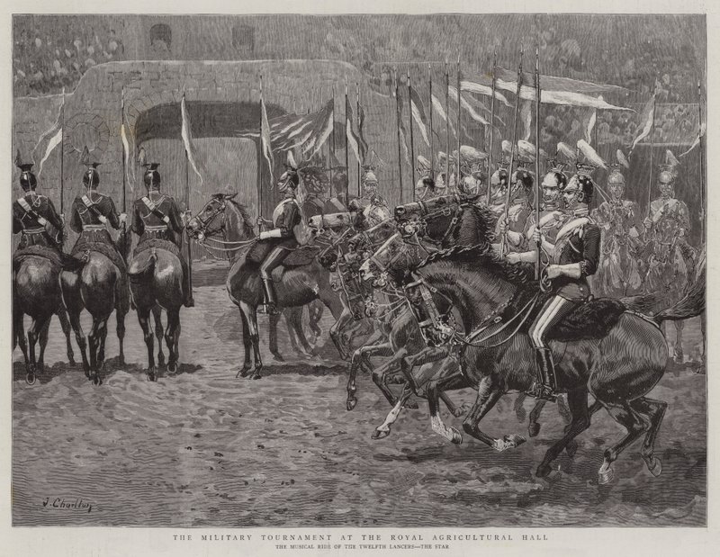 Il torneo militare alla Royal Agricultural Hall da John Charlton