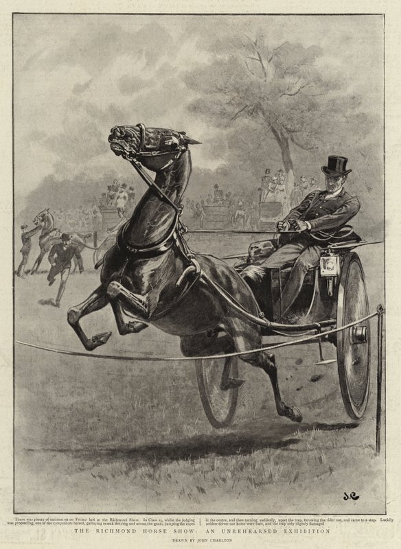 Lo spettacolo equestre di Richmond, un