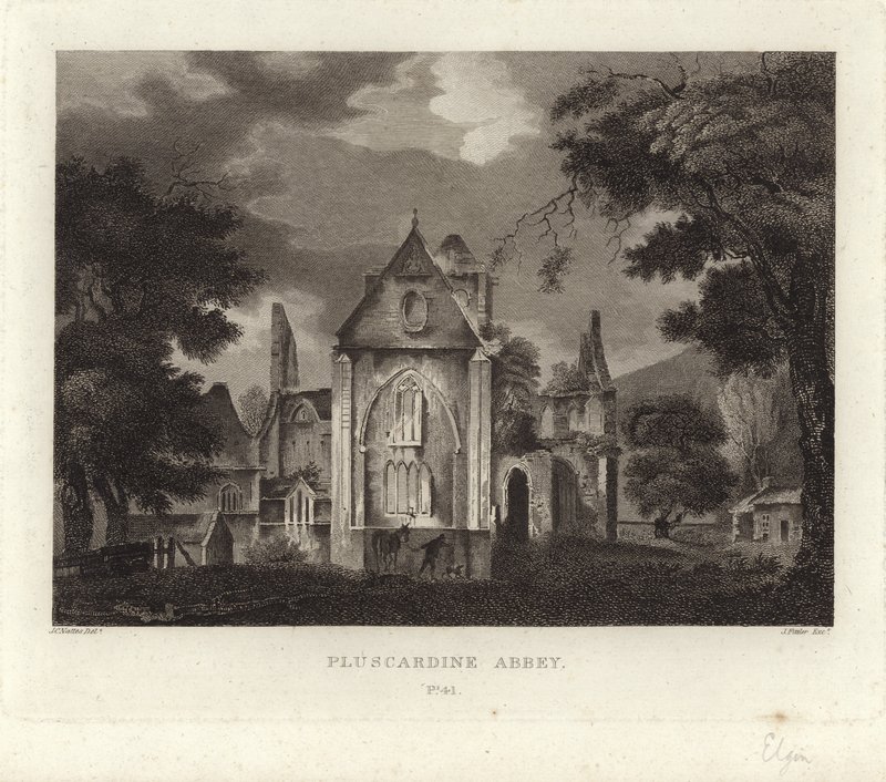 Abbazia di Pluscardine da John Claude Nattes