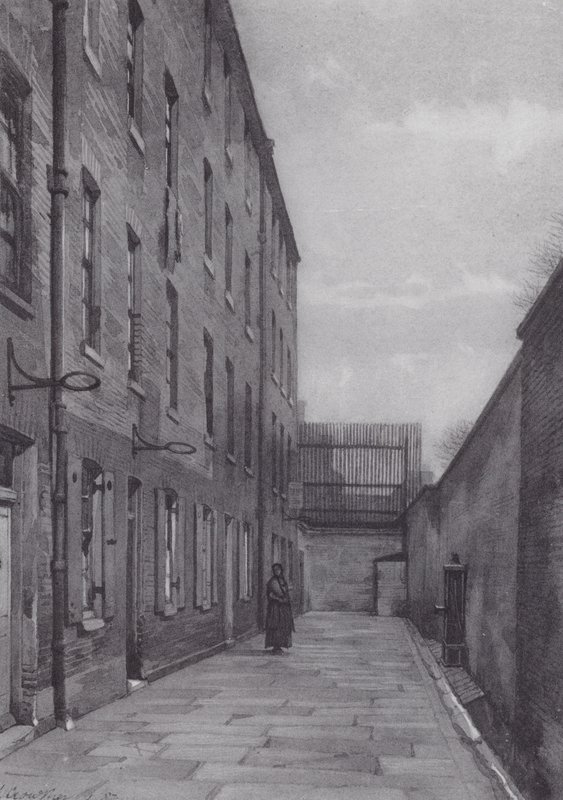 Londra perduta: Marshalsea Place, parte della prigione dei debitori da John Crowther