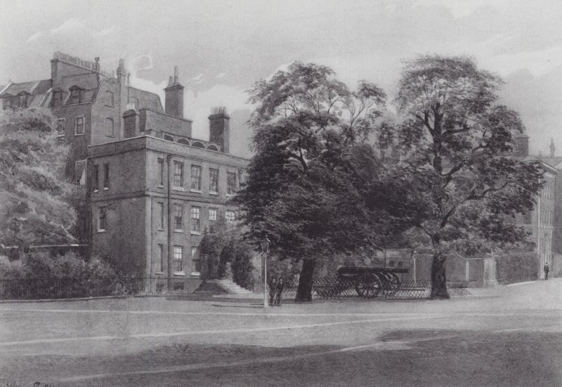Londra perduta: La Casa delle Armi, Spring Gardens da John Crowther