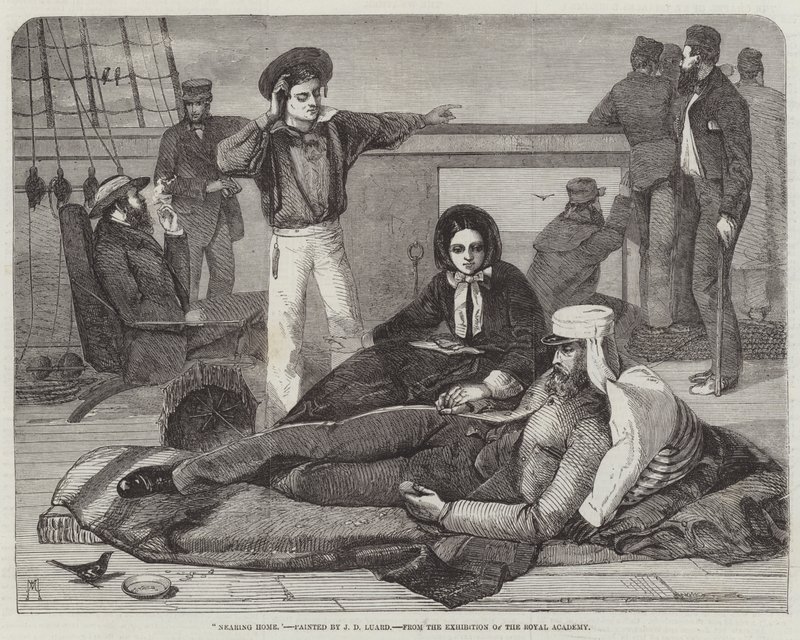 Verso casa da John Dalbiac Luard