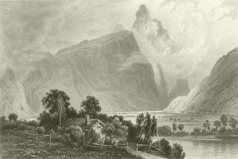 Il Romsdalhorn da Aak da John Douglas Woodward