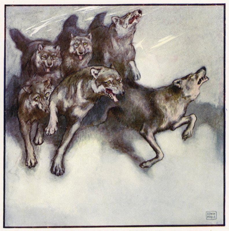 Sentivo persino il loro respiro e il loro annusare da John Edwin Noble