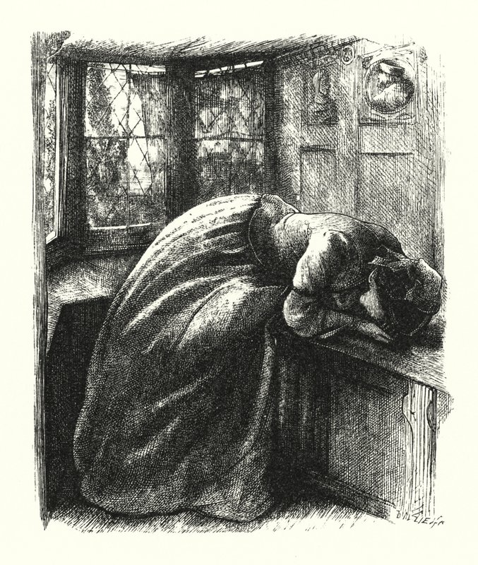 Mariana da John Everett (after) Millais