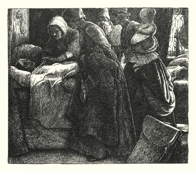 Il Signore di Burleigh da John Everett (after) Millais