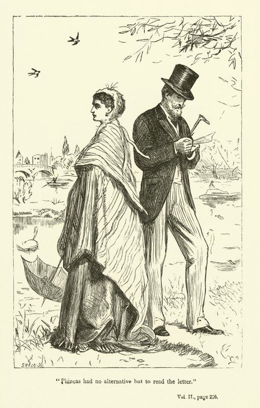 Illustrazione per Phineas Finn di Anthony Trollope da John Everett Millais