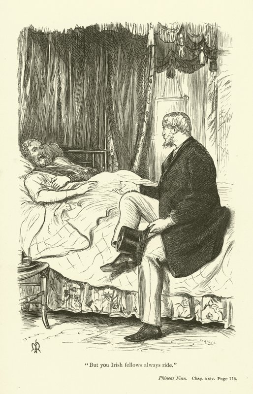 Illustrazione per Phineas Finn di Anthony Trollope da John Everett Millais