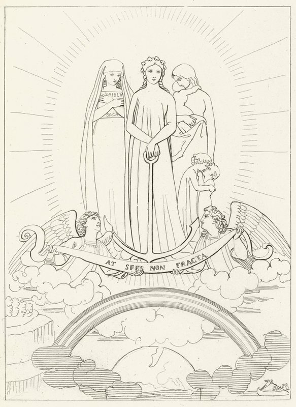 Fede, Speranza e Carità da John Flaxman