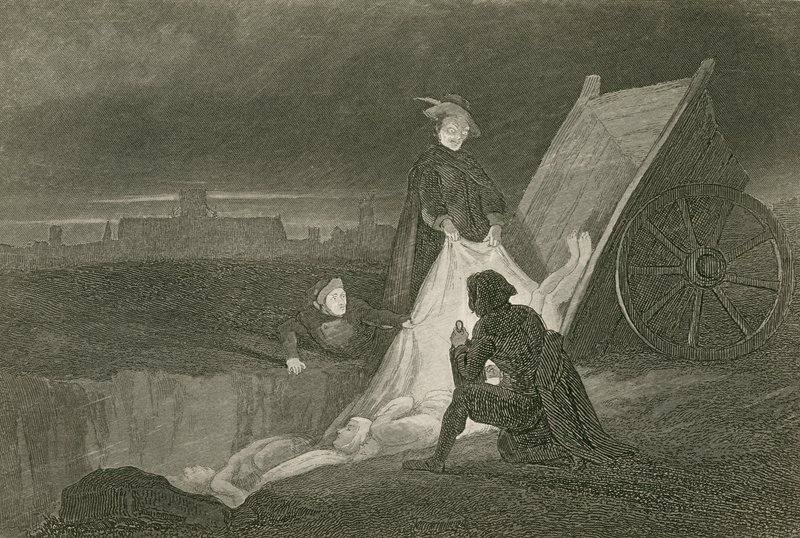 La fossa della peste da John Franklin