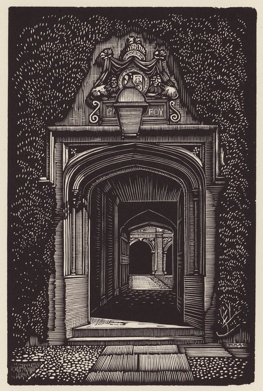 Cambridge: Magdalene (xilografia) da John Frederick Greenwood