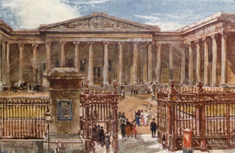 Il British Museum da John Fulleylove
